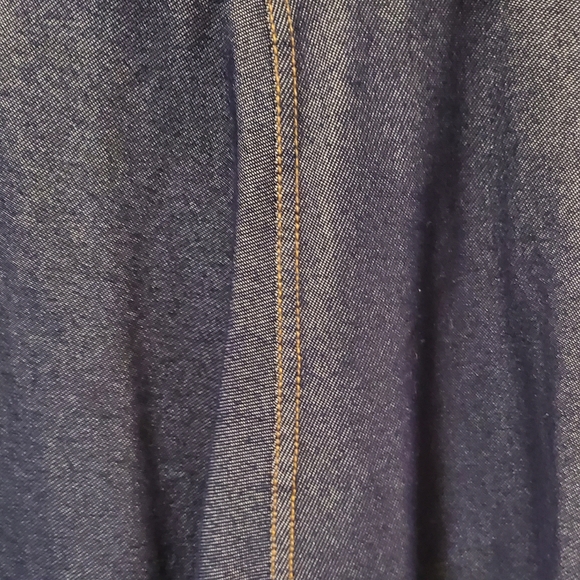 COPY - 10/$30  💙  like new stretchy denim skater mini skirt - Picture 3 of 8